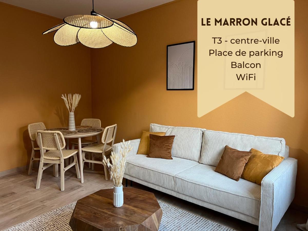 Le Marron Glace - T3 + Parking Montluçon Exteriör bild